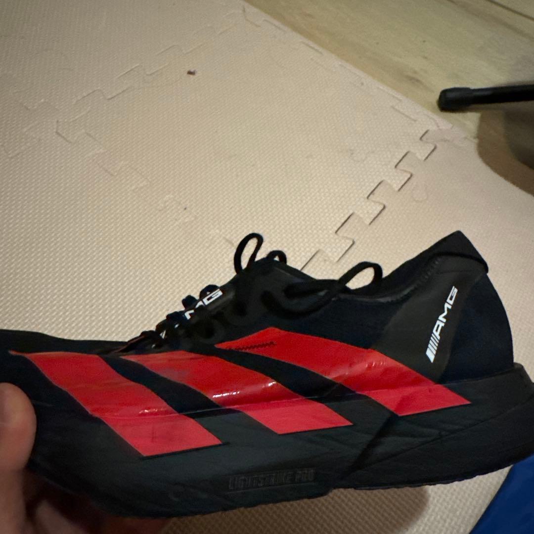 adidas Adizero Adios Pro 4 黒/赤26.5cm