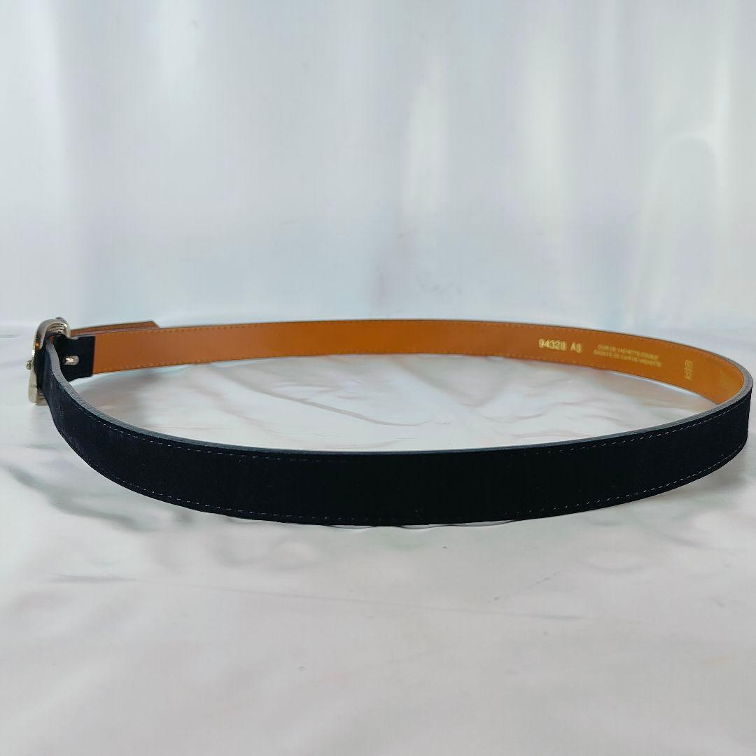 【極美品】MAISON BOINET　高級カーフスキンドレスベルト フランス製品