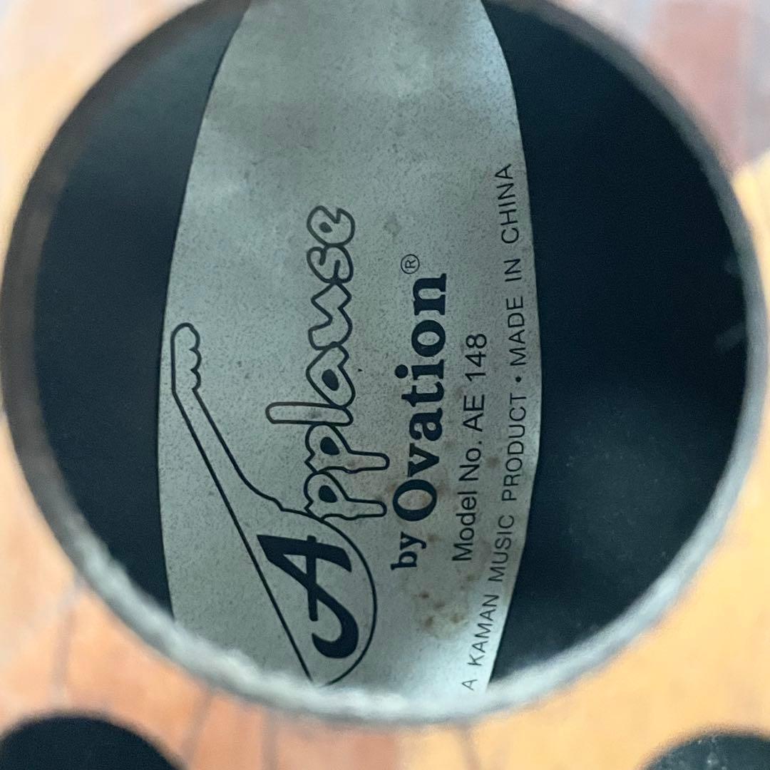 【美品】applause アプローズ　AE148 エレアコ 純正ソフトケース付き