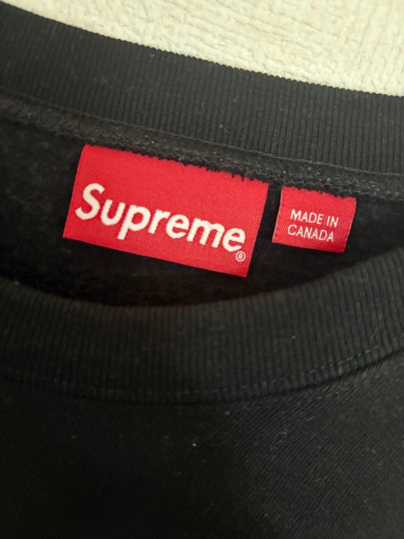 極美品Supreme Box Logo Crewneck Black