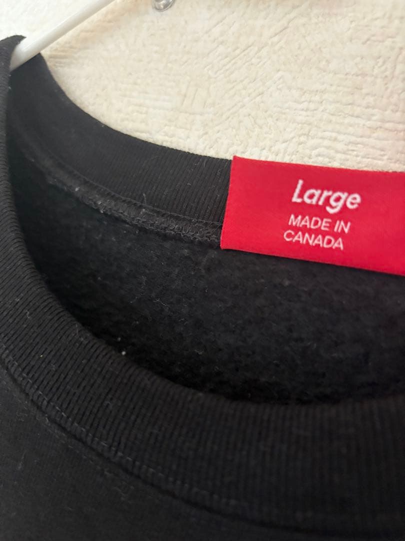 極美品Supreme Box Logo Crewneck Black