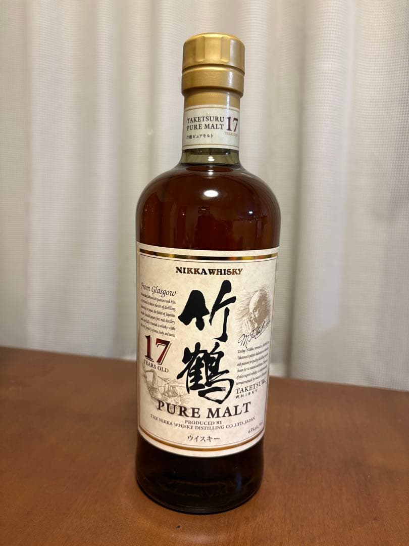 【専用】竹鶴17年 ピュアモルトウイスキー 750ml（化粧箱入り）