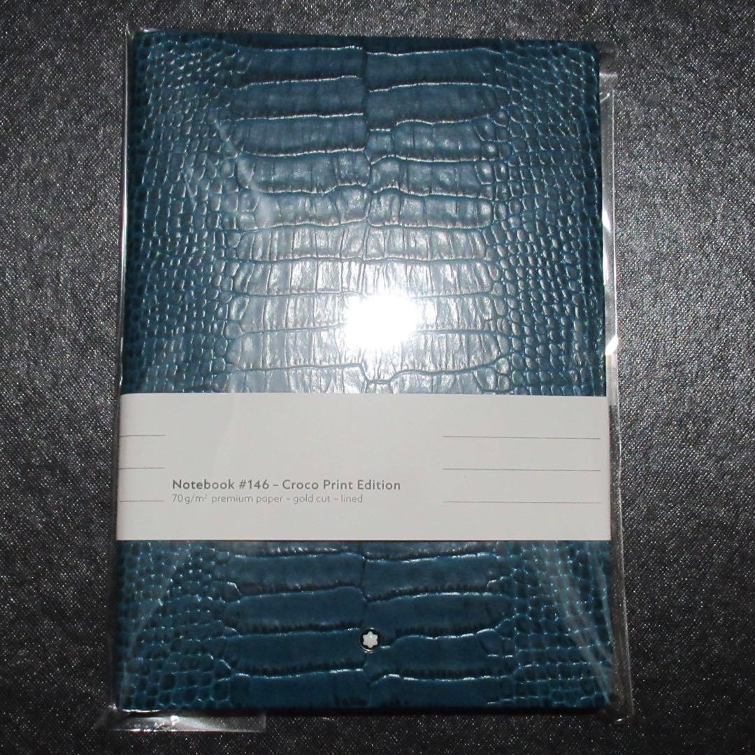 モンブラン ノート 146 クロコ ターコイズ 118027