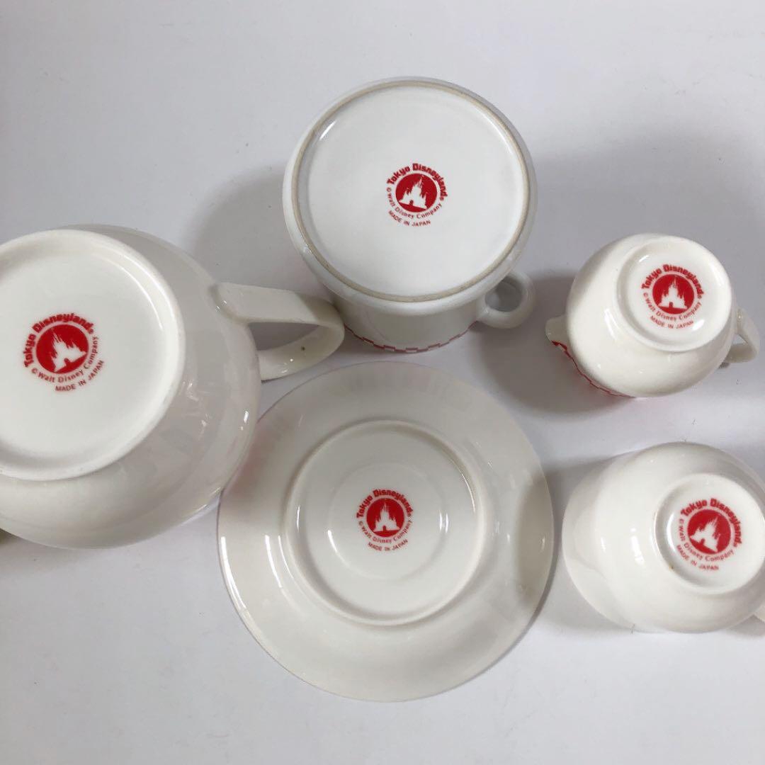 【ヴィンテージ】東京ディズニーランド　シェフミッキー　ティーセット14点