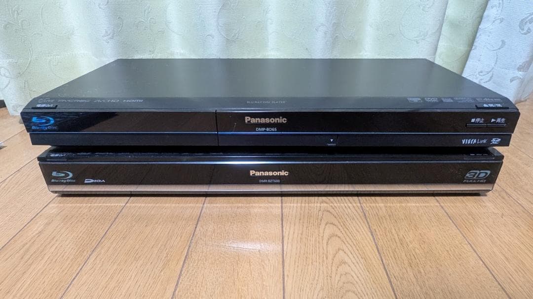 h*2様 Panasonic ３番組BDレコーダー（BZT600）+プレーヤー（