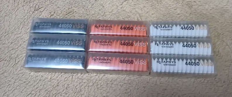 メタフィス　コルダ・デスクペン　43050　ブラック　4本　消しゴム　替芯付