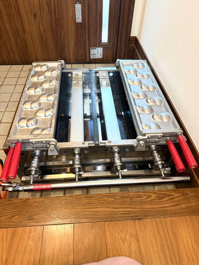 【美品】蜜元研究所 パンダ焼き ベベパンダ 業務用　(たい焼き燃板変更可能)