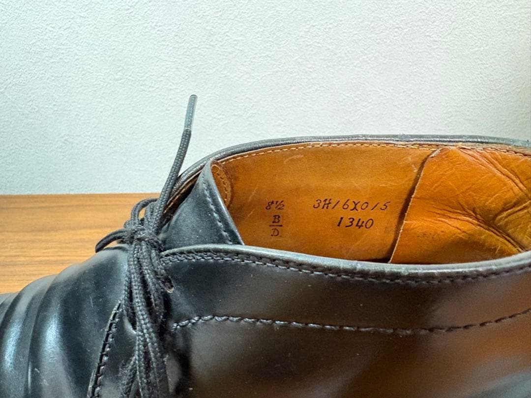 し*ん様 オールデン　Alden 1340 チャッカブーツ　8.5D バリーラス