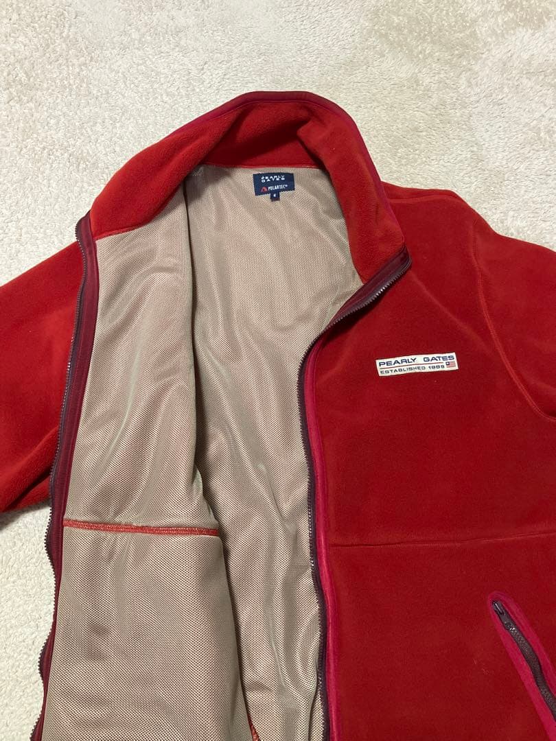 PEARLY GATES 機能的なフルジップ(ベストでもインナーのみでも使用可)