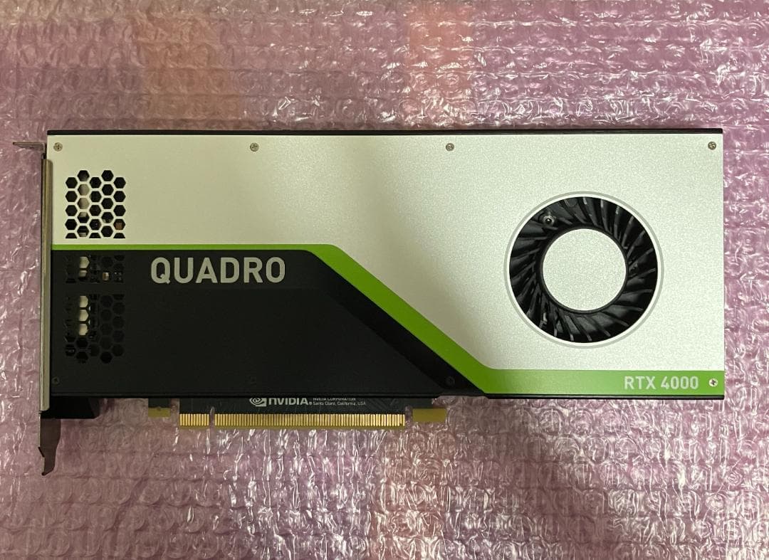 値下げ不可 Quadro RTX 4000 8GB 動作保証 0416