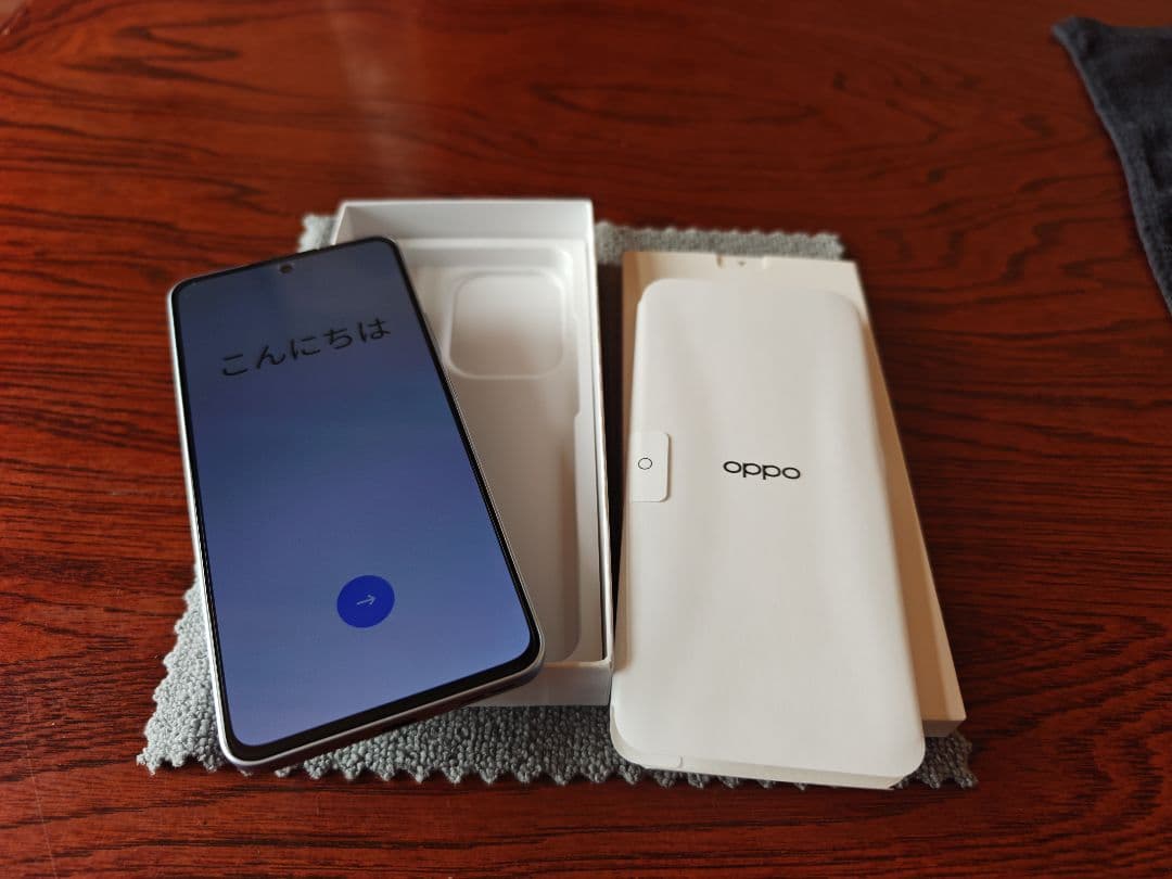 新品未使用OPPO Reno 13A 128GアイスブルーUQ版