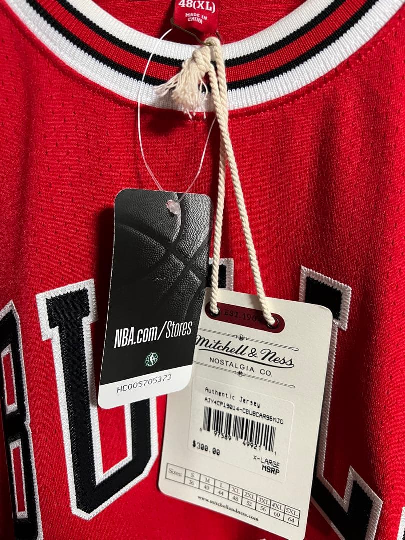 Mitchell & Ness シカゴ・ブルズ ジョーダン ユニフォーム XL