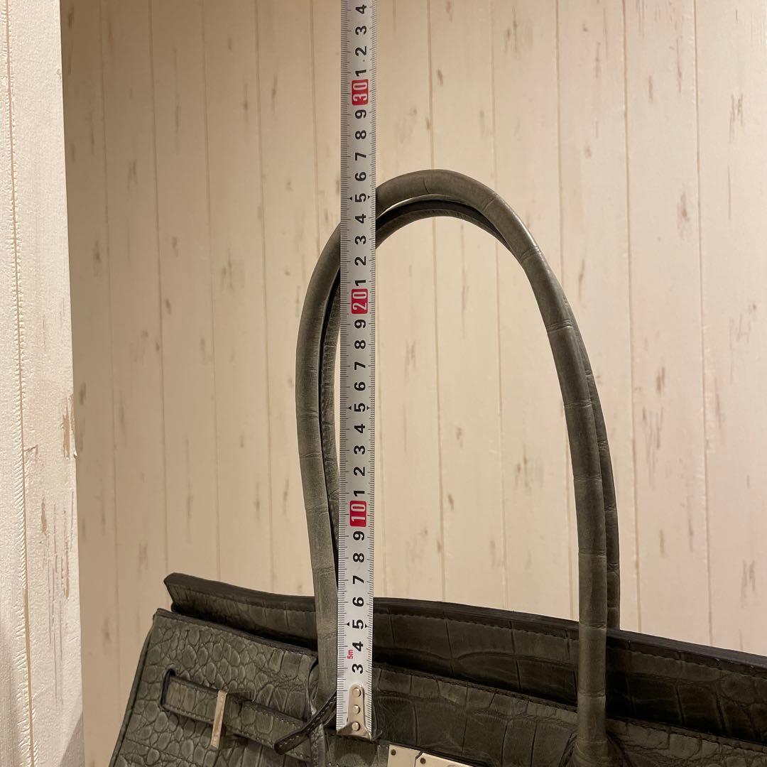 【超美品】銀座オーソドキシー　クロコ革　ショルダーバッグ