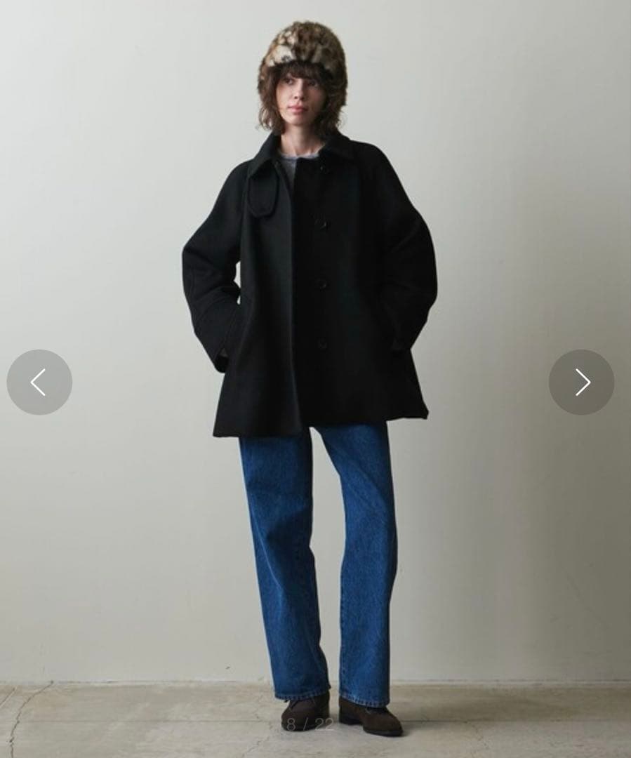 Steven Alan ウール ビーバー テント ショートコート