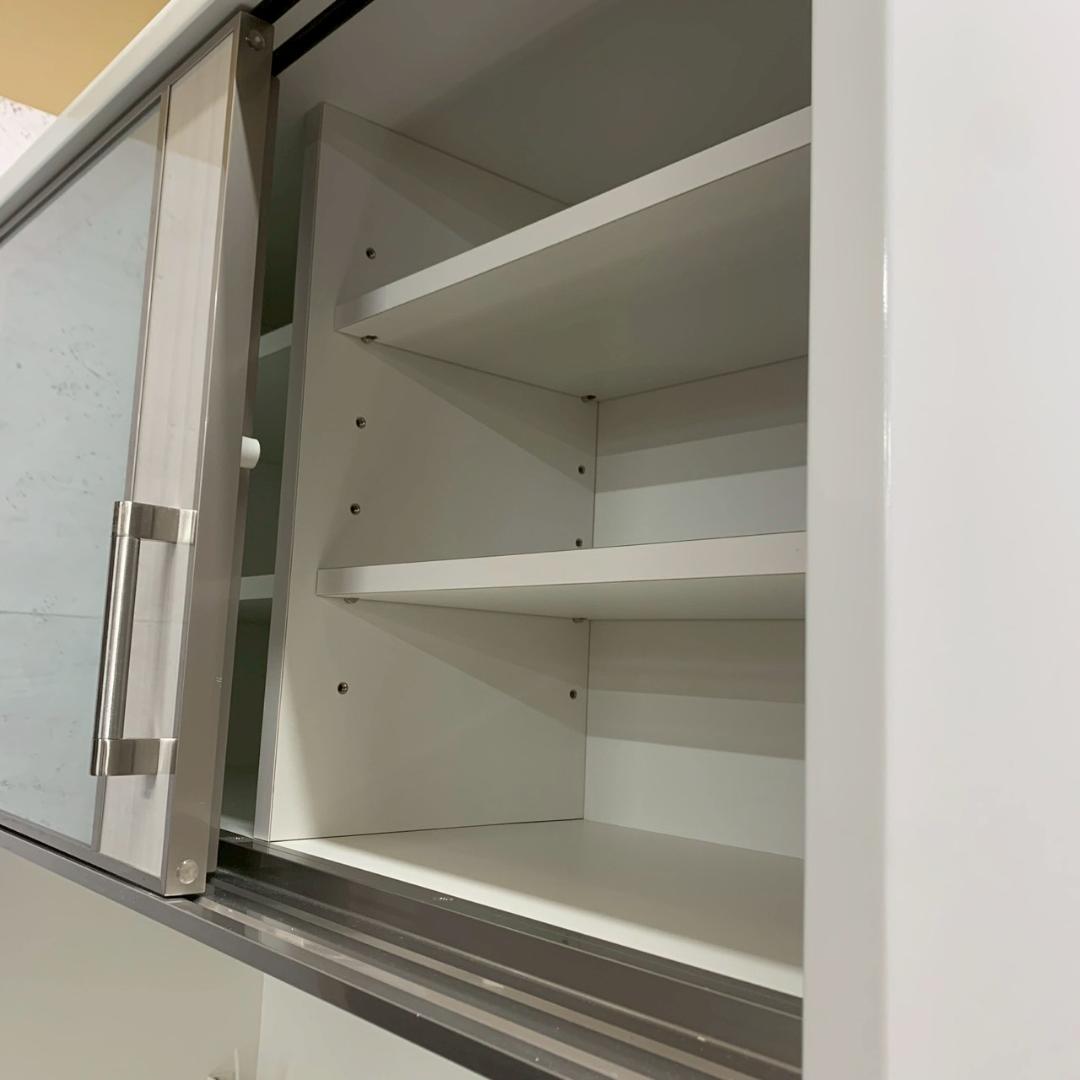 ニトリ キッチンボード ホワイト W1000×D500×H2050 Y2364