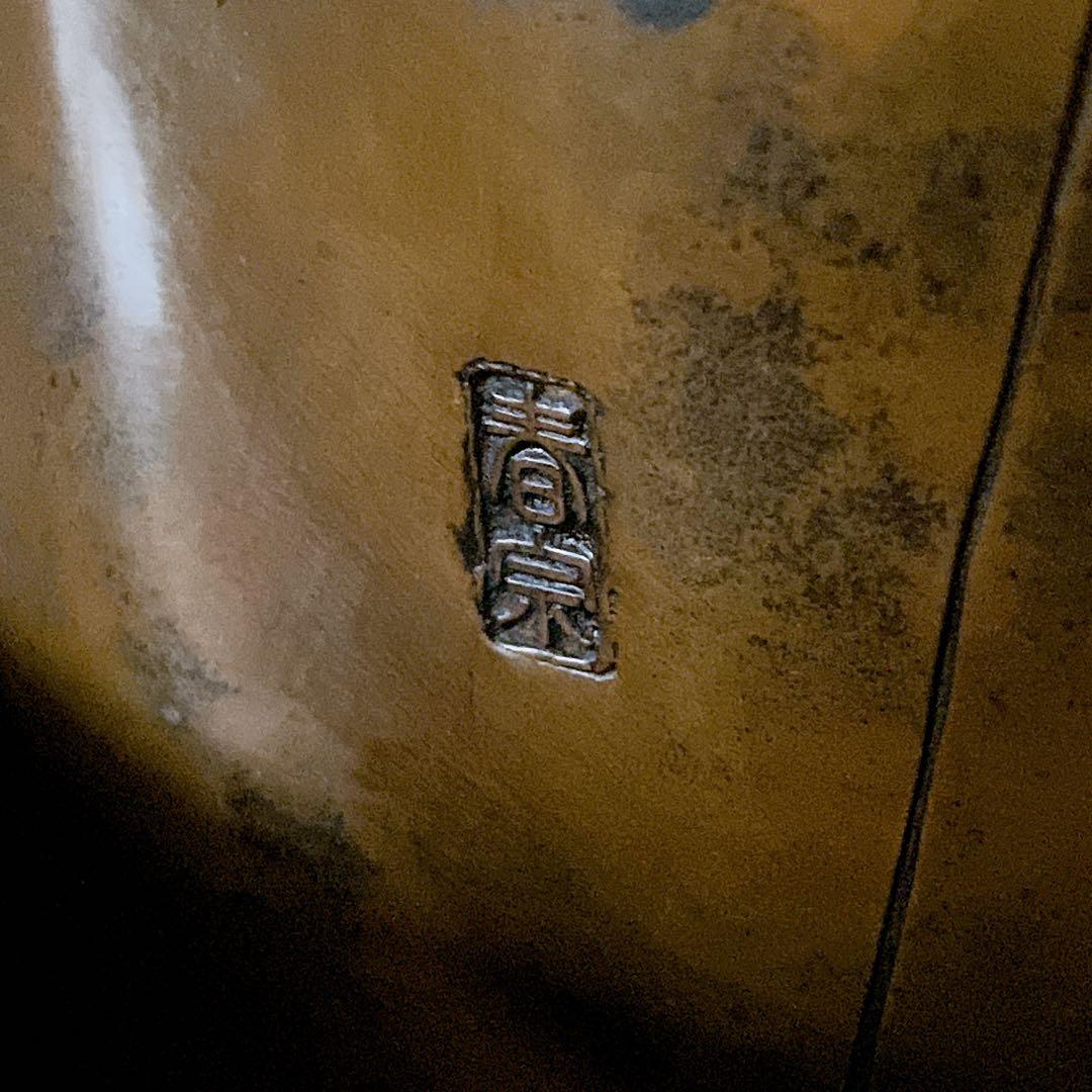 七福神 布袋様　春宗作 銅唐子布袋立像 銅布袋尊像　置物　ブロンズ14kg