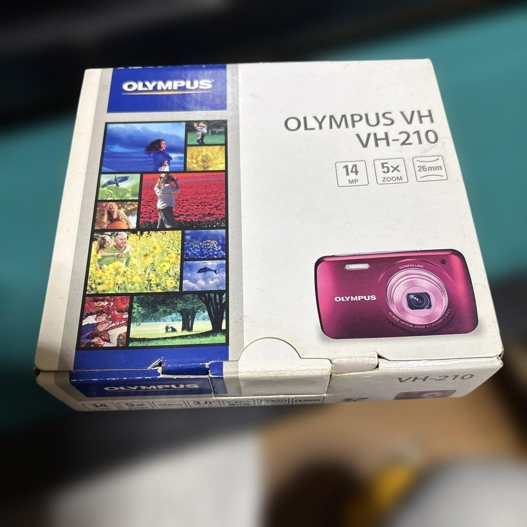 OLYMPUS オリンパス　vh-210 デジカメ　パープル