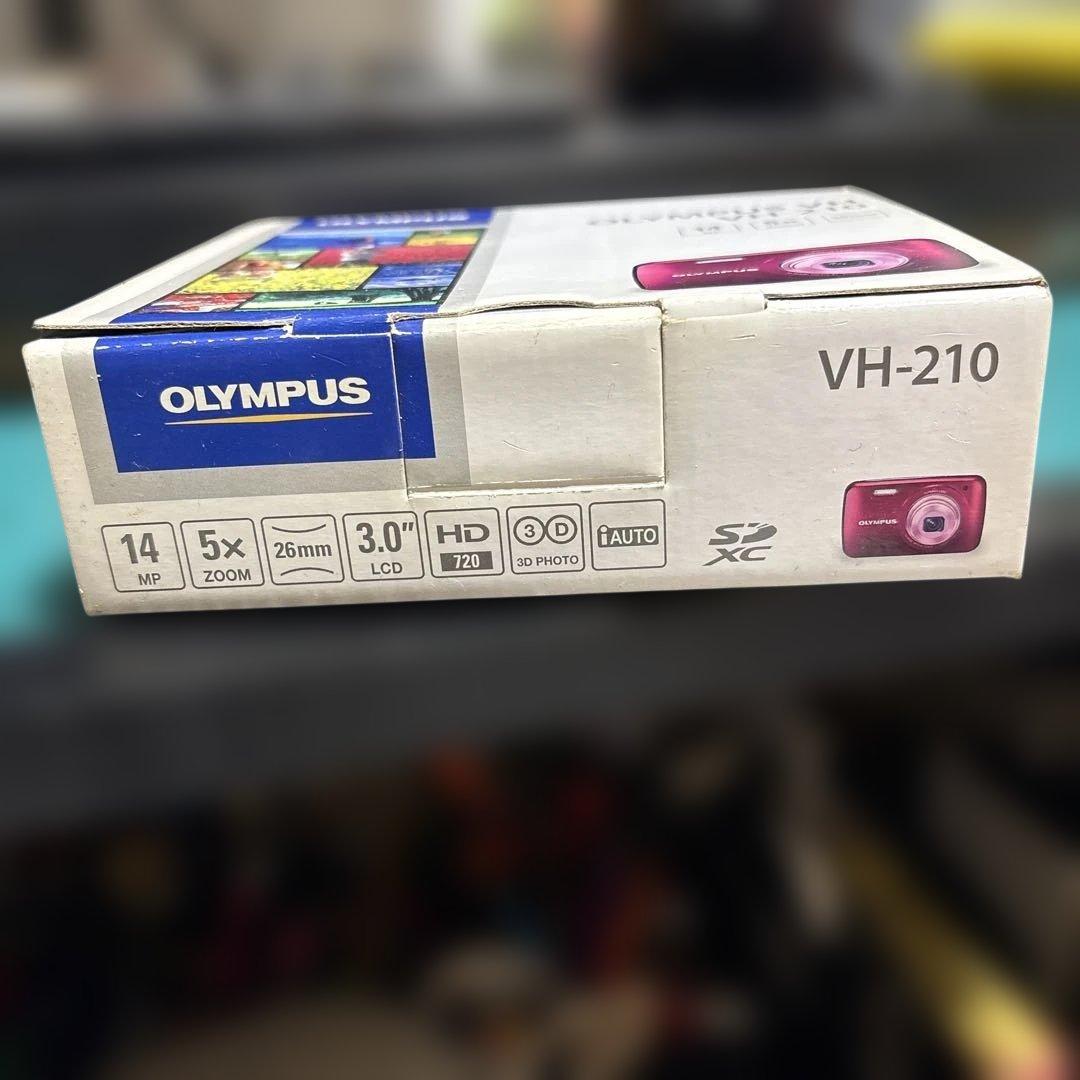 OLYMPUS オリンパス　vh-210 デジカメ　パープル