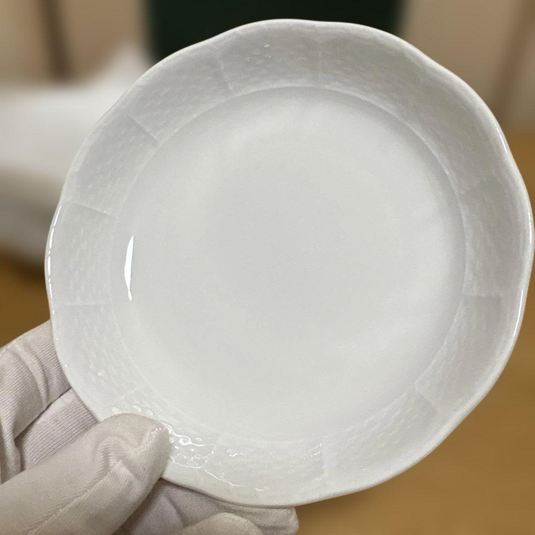 リチャードジノリ　ベッキオホワイト　ディッシュラウンド　6枚セット