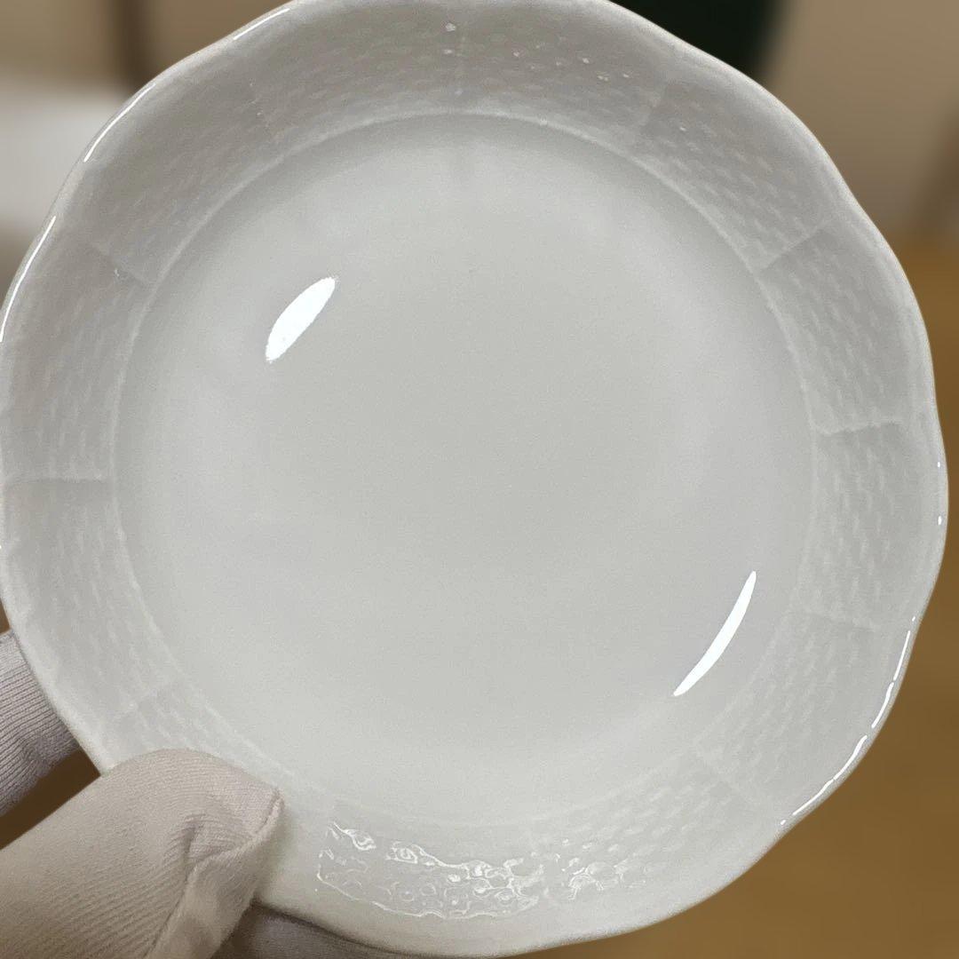 リチャードジノリ　ベッキオホワイト　ディッシュラウンド　6枚セット