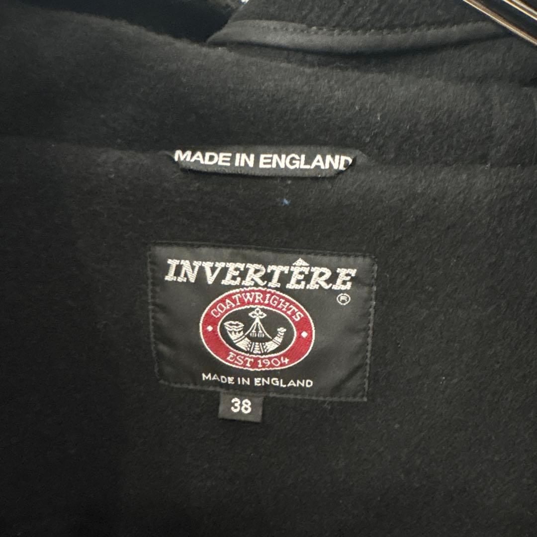 INVERTERE ダッフルコート 38 ブラック
