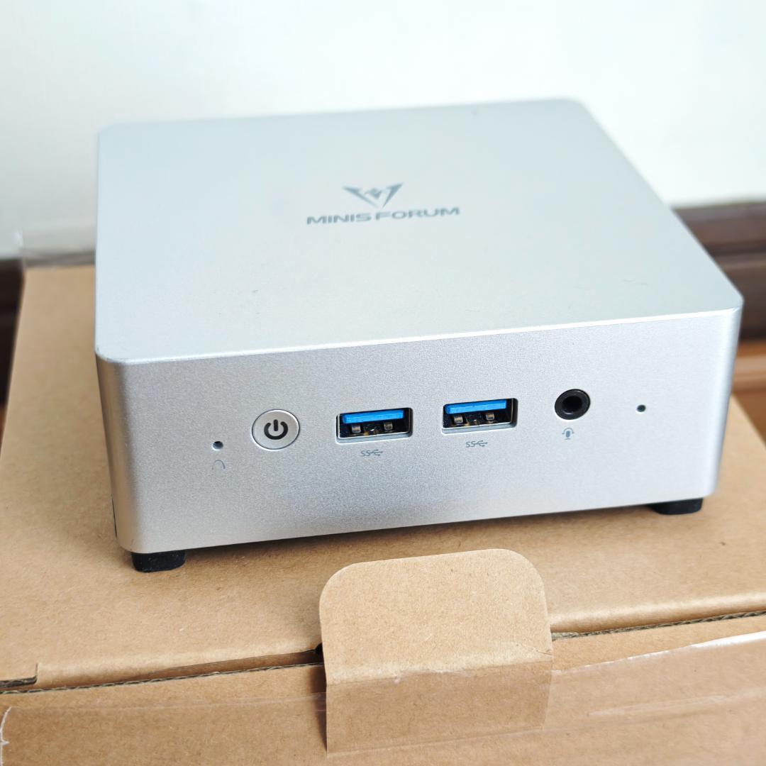 MINISFORUM UN100L ミニPC 16GB 512GB