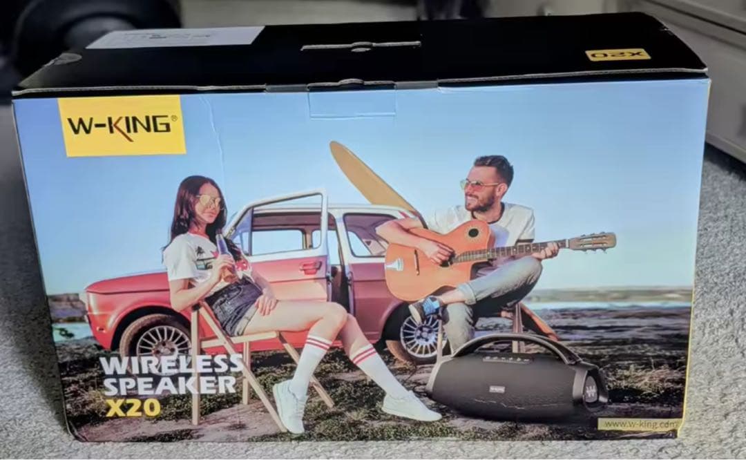 W-KING X20 Bluetoothスピーカー 大迫力200W 防水、防塵