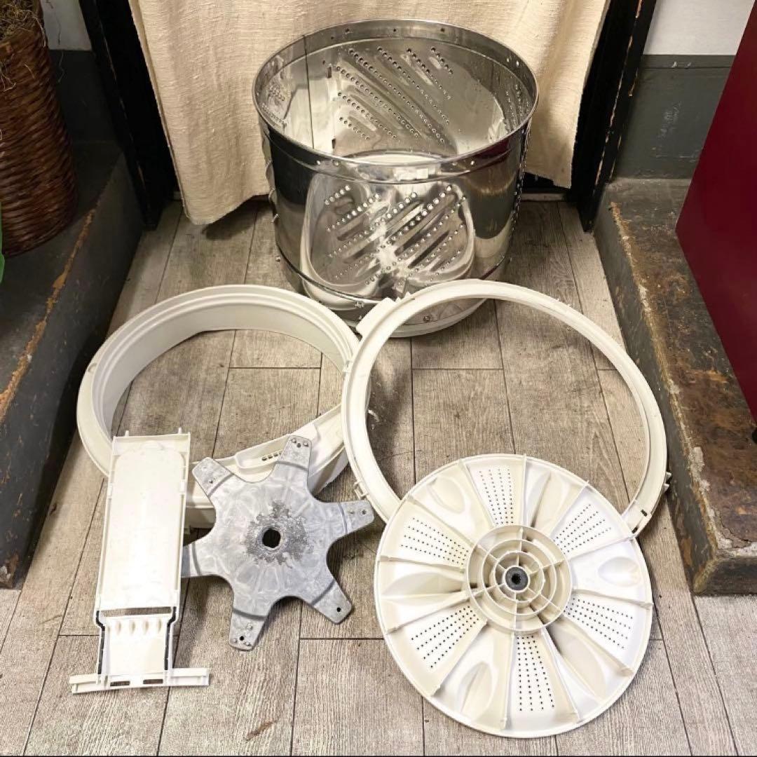 分解清掃品☆メルカリでも安心のキレイめ洗濯機