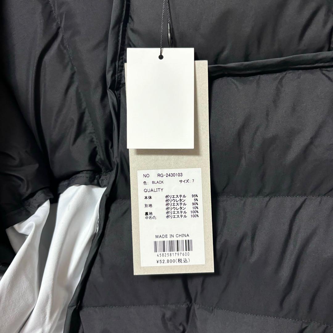 新品 ラッセルノ ゴルフ パデッド ジャケット ペイズリー ブラック 2XL 7