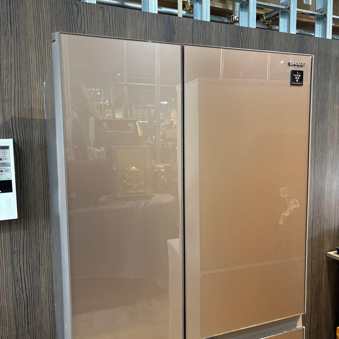 冷蔵庫 大容量 設置無料 6ドア シルバー