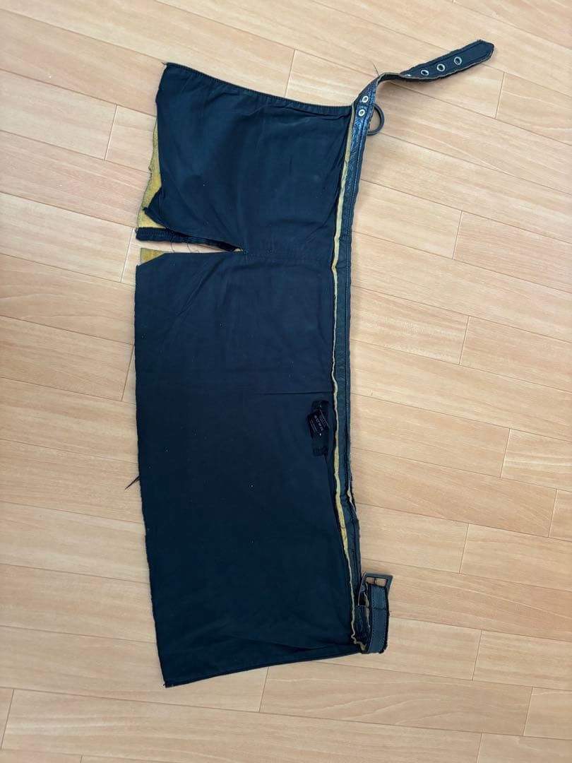 あおばくん着用 minus(-) レザー巻きスカート