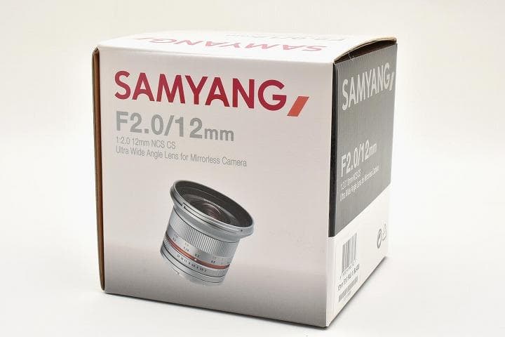 15266E ★新品★ SAMYANG MF 12mm F2.0 NCS CS