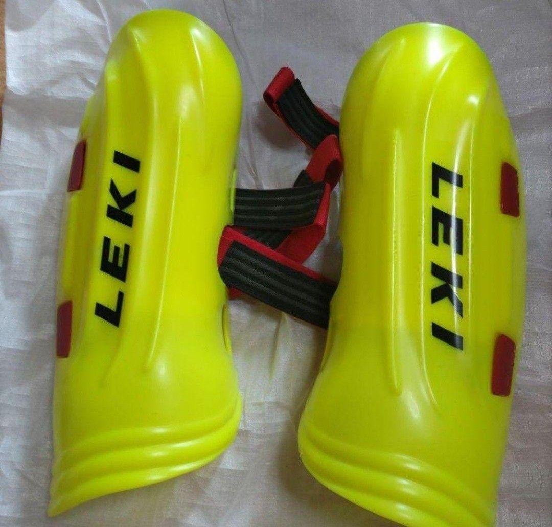 程度良好綺麗 LEKI レキ レガース シンガード 長さ 真ん中で30cm位。