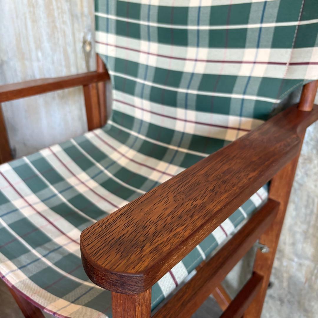 SOU WESTER ヴィンテージ ディレクターズチェア　チーク材　①