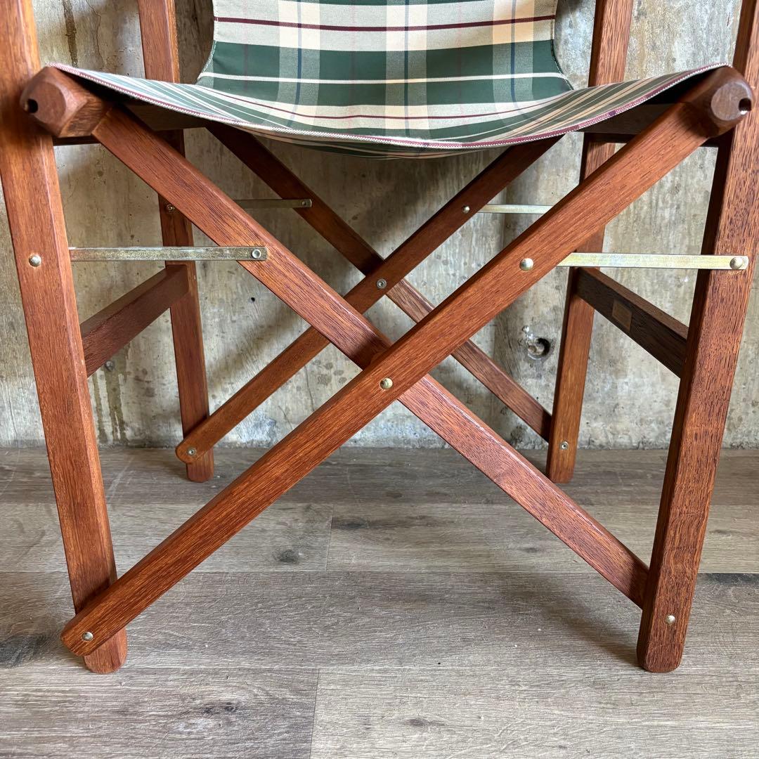 SOU WESTER ヴィンテージ ディレクターズチェア　チーク材　①