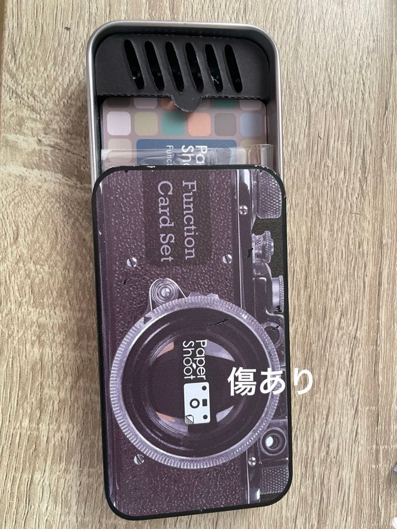 ペーパーシュート(ファンクションカード、レンズキャップあり)【注意事項必読】