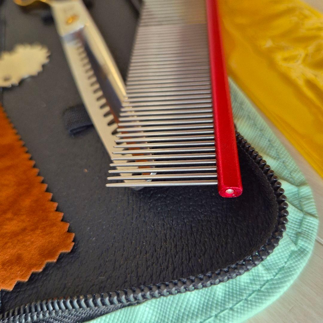新品★フェニーチェ トリミング用セニングシザー&超軽量トリミングコーム