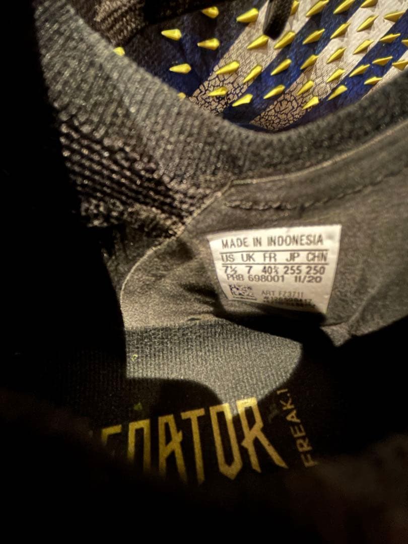 adidas Predator アディダス　プレデターフリーク1HG/AG