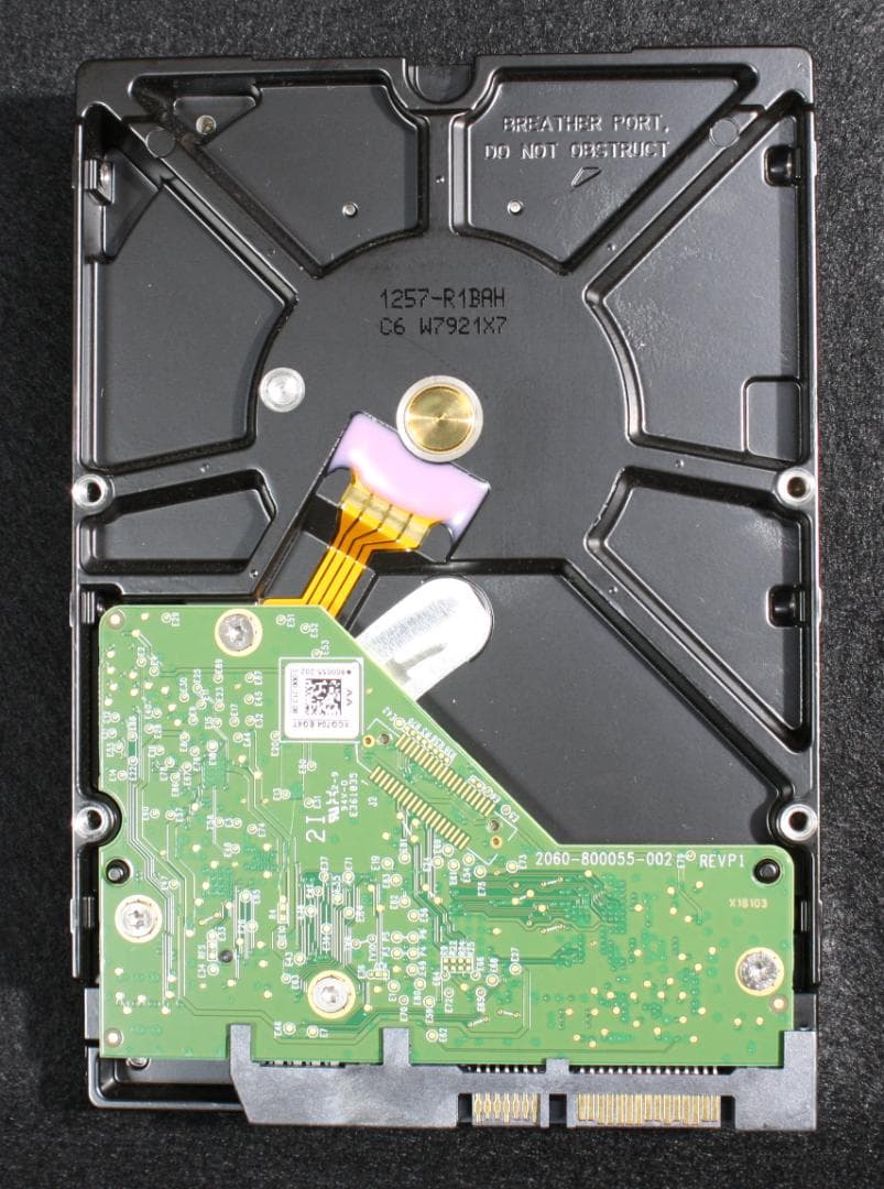 WESTERN DIGITAL WD30EFRX レッド 3TB 6686時間