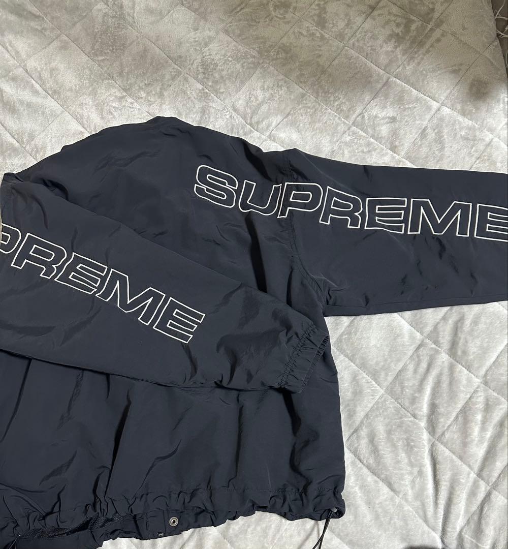 ジャケット・アウター SUPREME Spellout Embroidered TrackJacket
