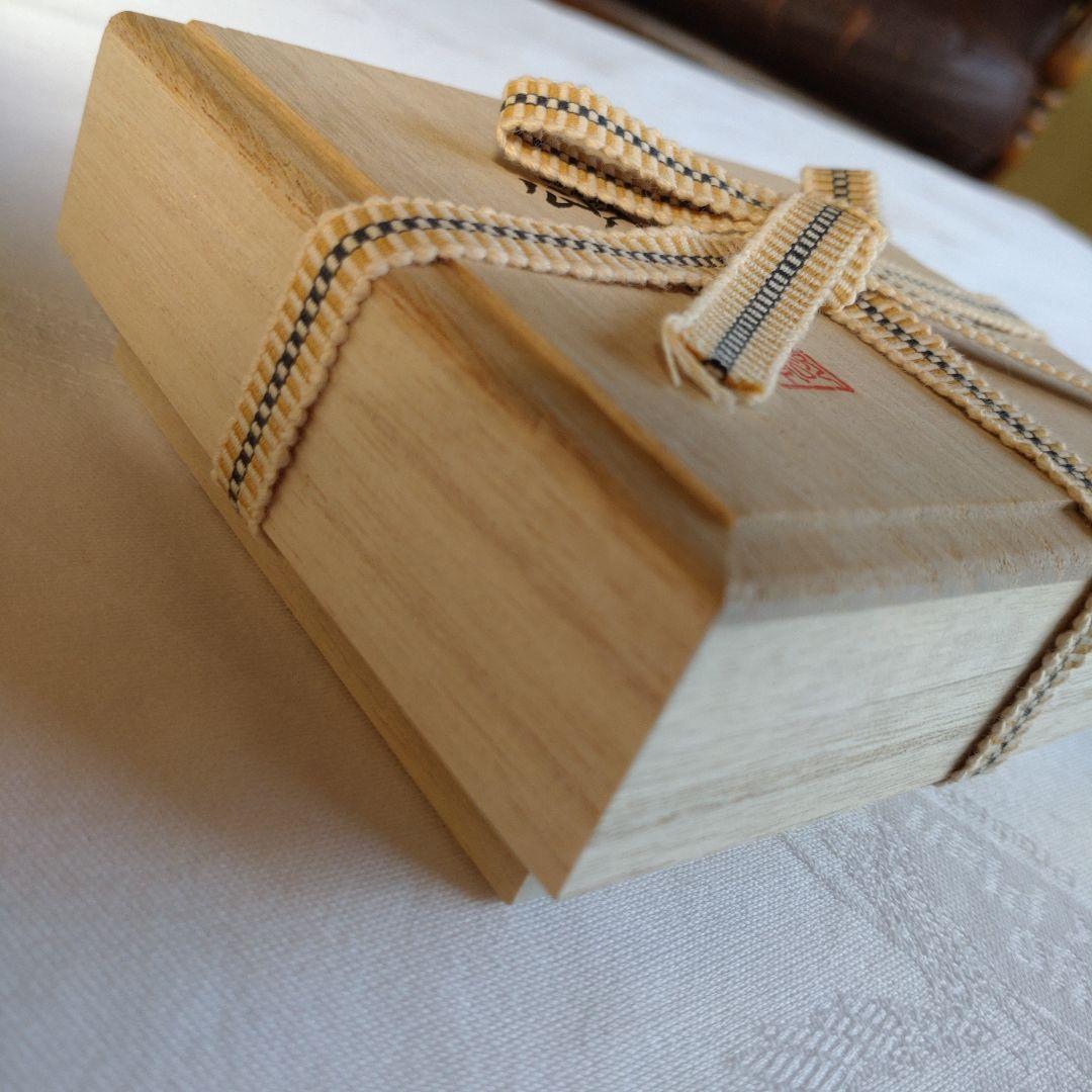 【新品未使用】 薩摩切子　箸置　頌峰作『明星』 薩摩切子の 箸置