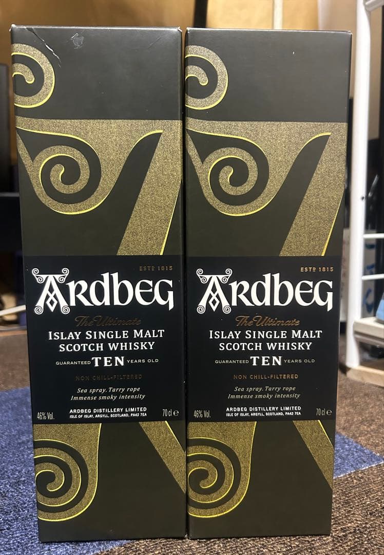 アードベッグ　ardbeg TEN 2本　ウイスキー