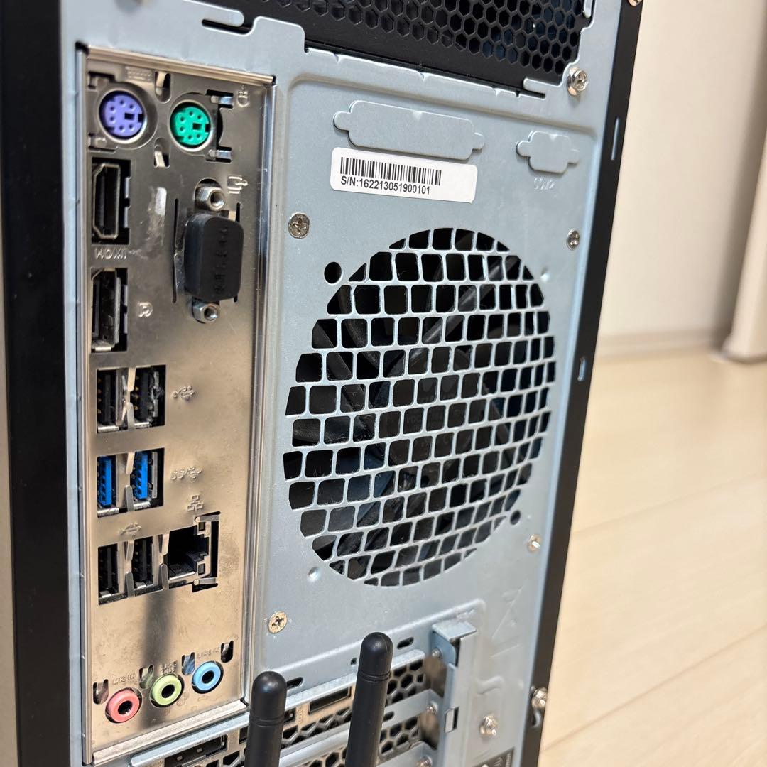 デスクトップPC／i7-10700／GTX1650／16GB／SSD512GB