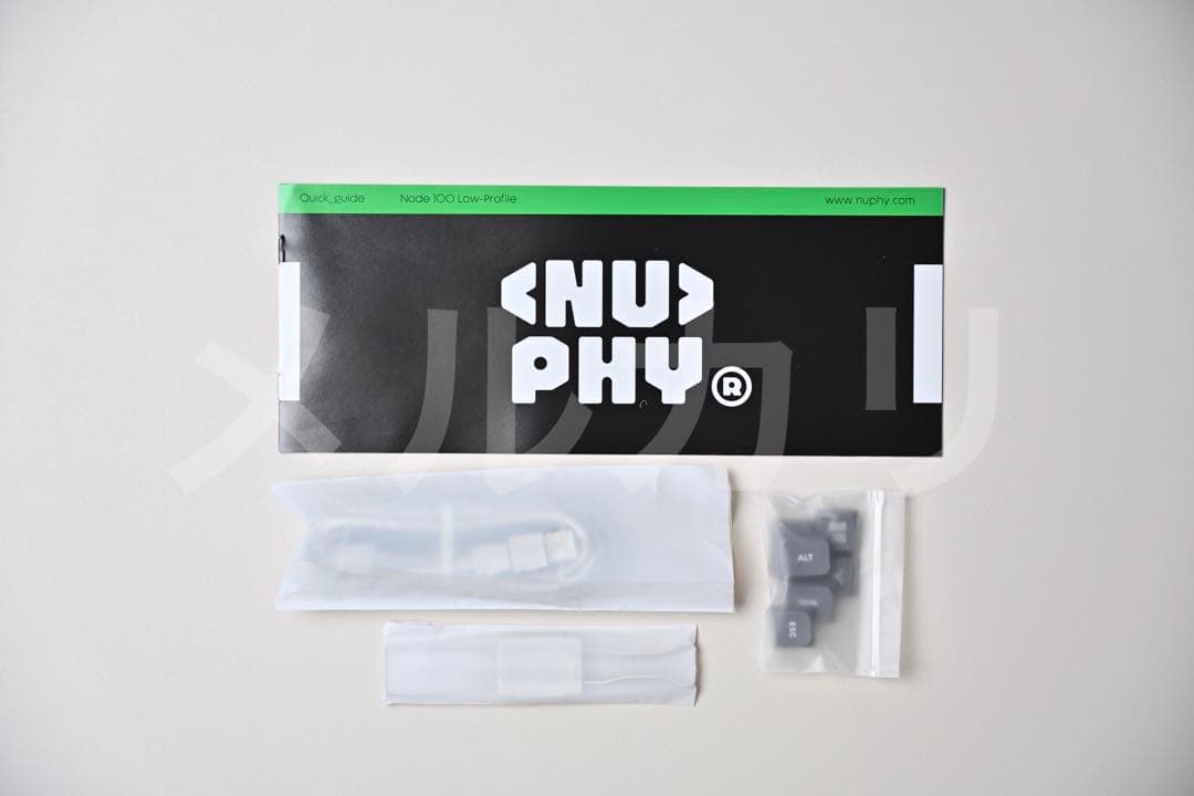 NnPhy Node100 ロープロファイル メカニカルキーボード