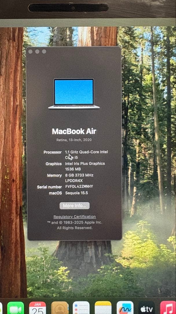 MacBook 13” 2020 i5