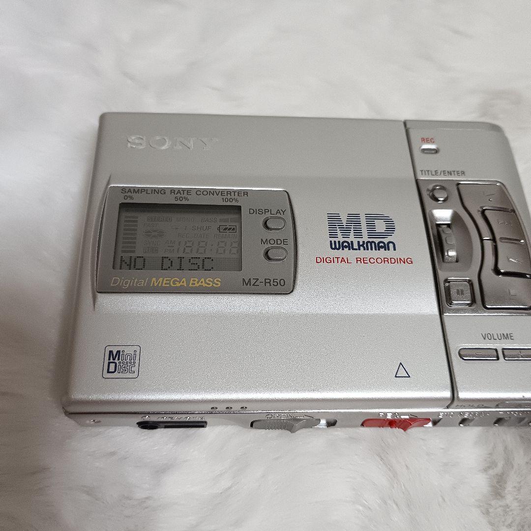 SONY MDレコーダーウォークマン MZ-R50