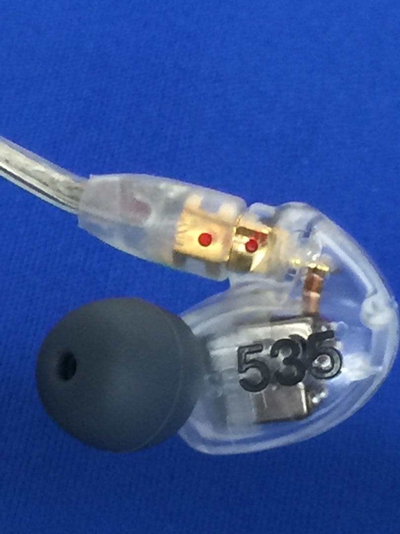 SHURE SE535 高遮音性カナル型有線イヤホン ロットNo.315