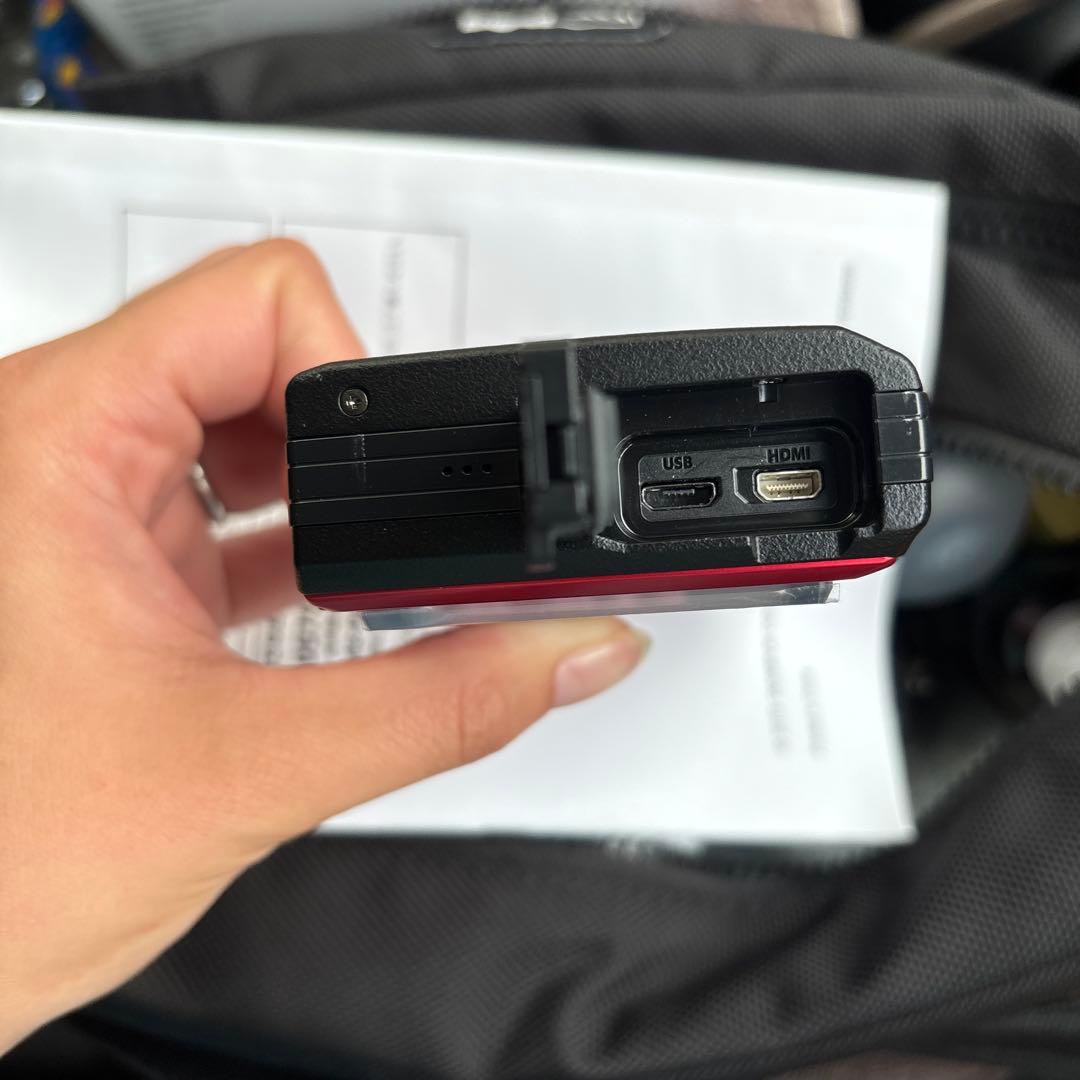 OLYMPUS TG-6 デジタルカメラ レッド