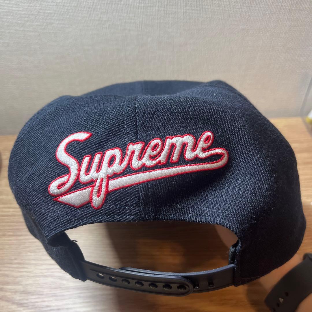 SUPREME ネイビー シュプリーム World Famous キャップ