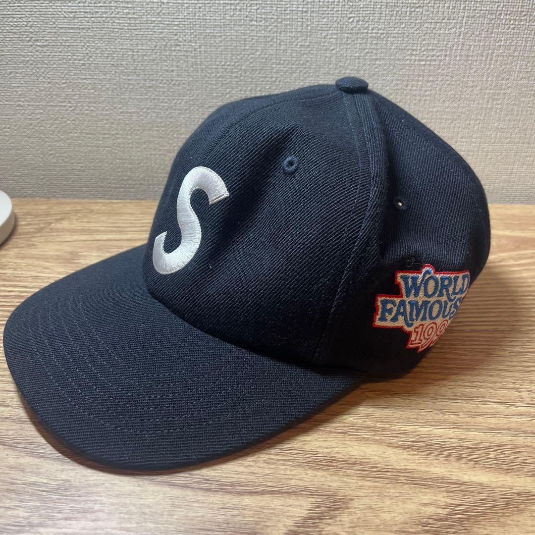 SUPREME ネイビー シュプリーム World Famous キャップ